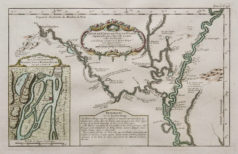 Carte ancienne - St Louis - Mississippi