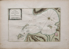 Plan ancien de la baie Saint Louis – Caraïbes – St domingue