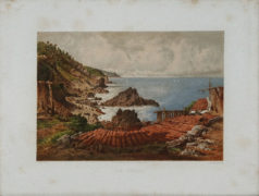 Lithographie ancienne - Estaca - Majorque