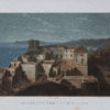 Lithographie ancienne - Le Château - Majorque