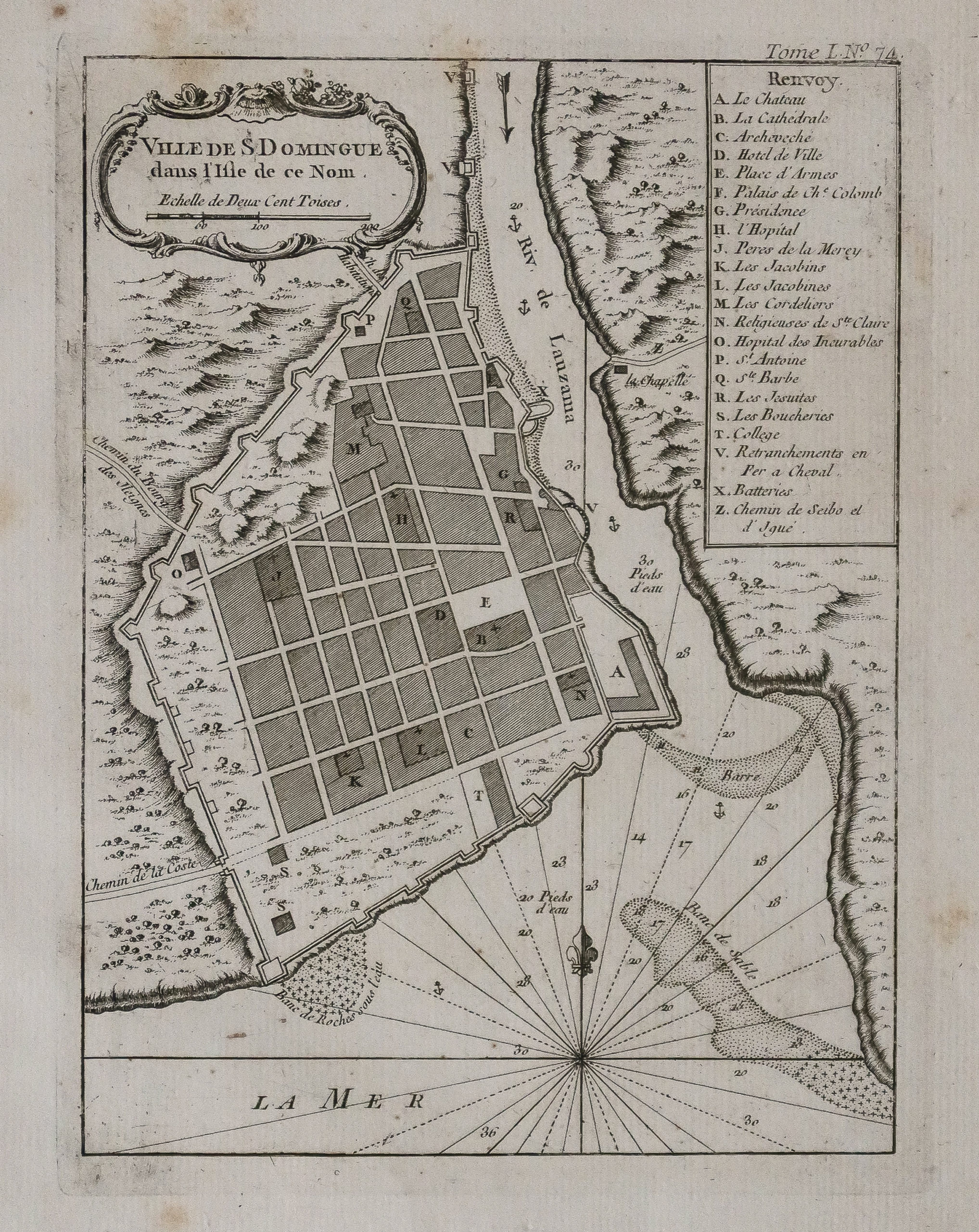 Plan ancien - St Domingue