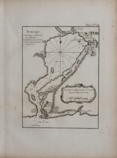 Plan ancien - Baie de St Yago - Cuba
