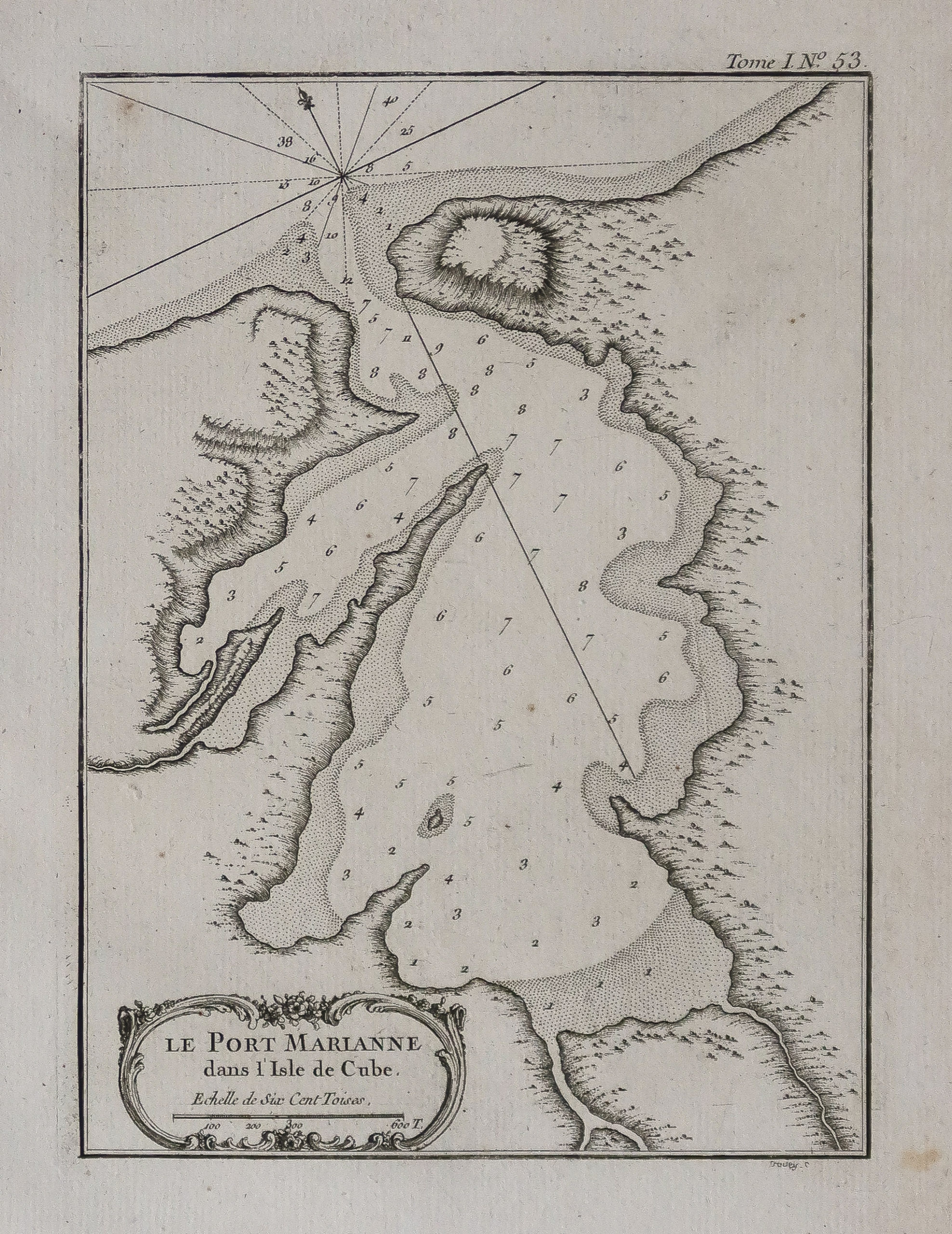 Plan ancien - Ville de Port Marianne - Cuba