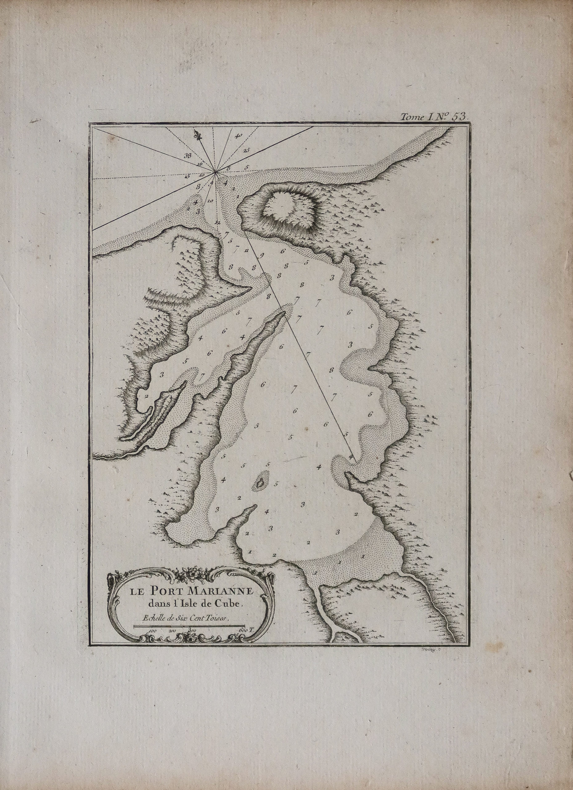 Plan ancien - Ville de Port Marianne - Cuba