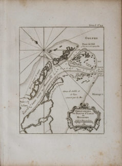 Plan ancien - Fleuve St Louis - Mississipi - usa