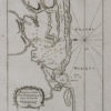 Plan ancien - Baie de Pensacola - usa