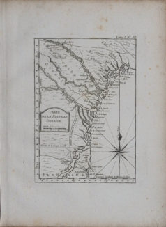 Carte ancienne de la Nouvelle Georgie - usa