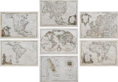 Cartes anciennes des continents et du Monde