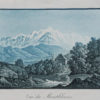 Gravure ancienne du mont Blanc – Savoie