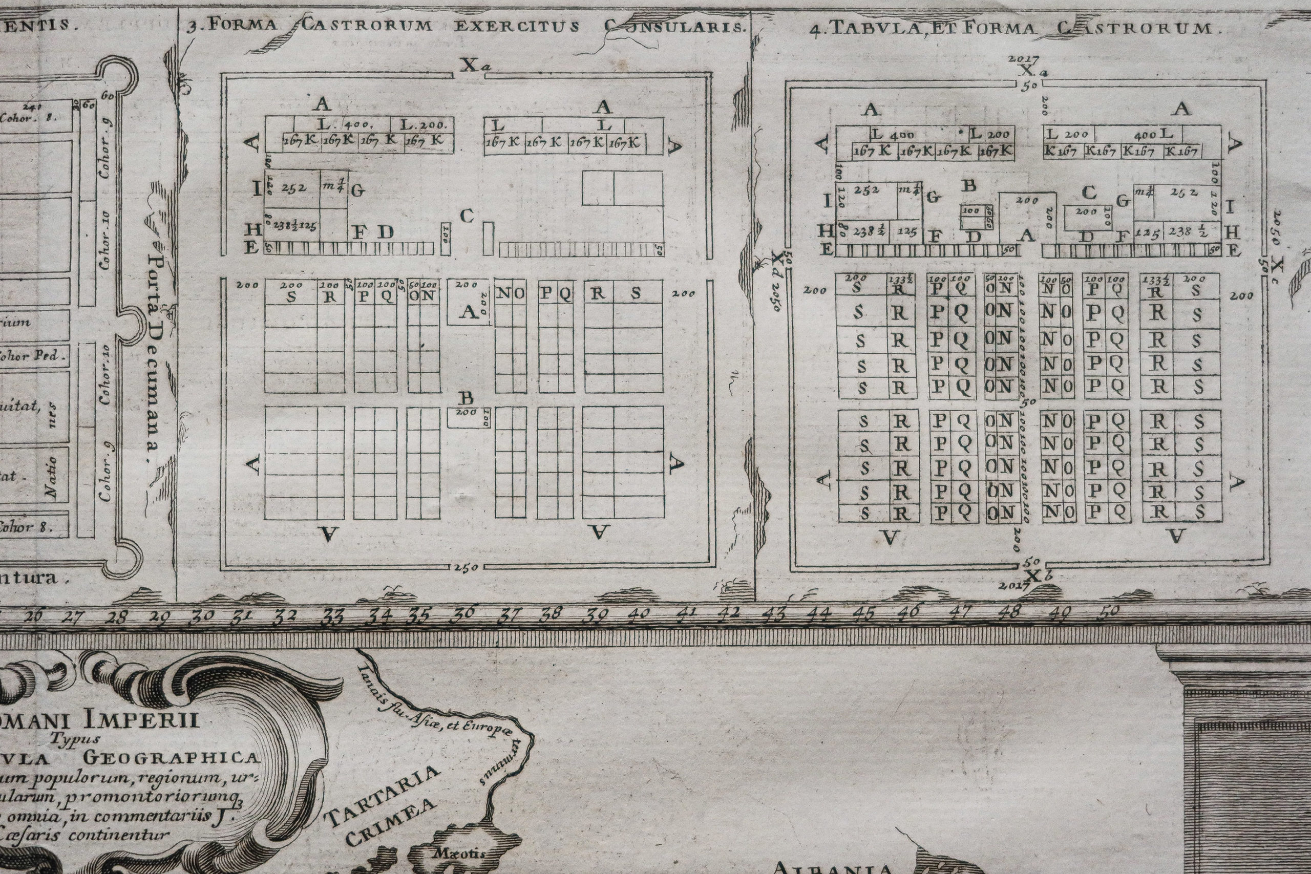 Carte ancienne - Empire romain