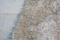 Carte ancienne - Palestine et Syrie