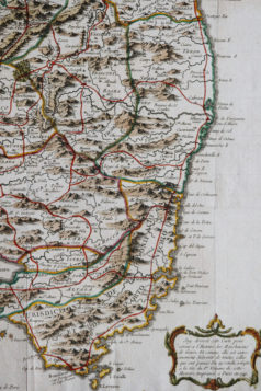 Carte ancienne de la Corse