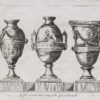 Gravure ancienne - Vases