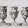 Gravure ancienne - Vases