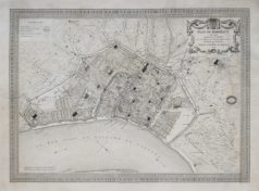 Plan ancien de Bordeaux