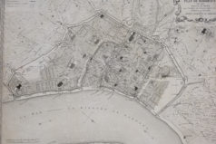 Plan ancien de Bordeaux