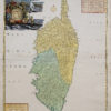 Carte ancienne de Corse