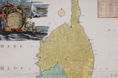 Carte ancienne de Corse