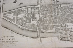 Plan ancien de la cité de Paris