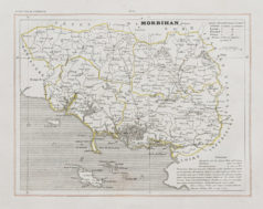 Carte ancienne du Morbihan