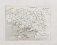 Carte ancienne du Morbihan