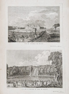 Gravure ancienne de Sceaux