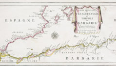 Carte ancienne de l’Afrique du Nord