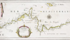 Carte ancienne de l’Afrique du Nord