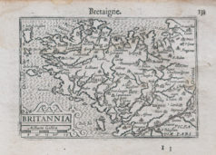 Carte ancienne de la Bretagne