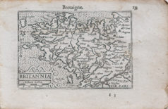 Carte ancienne de la Bretagne
