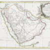 Carte ancienne de l’Arabie
