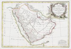 Carte ancienne de l’Arabie