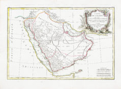 Carte ancienne de l’Arabie