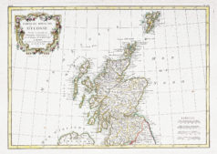 Carte ancienne de l’Ecosse