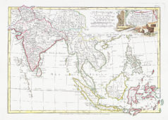 Carte ancienne des Indes Orientales