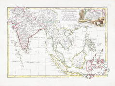 Carte ancienne des Indes Orientales