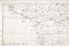 Carte marine ancienne du pays Nantais