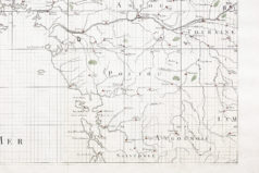 Carte marine ancienne du pays Nantais