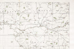 Carte marine ancienne du pays Nantais