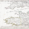 Carte ancienne de la Manche