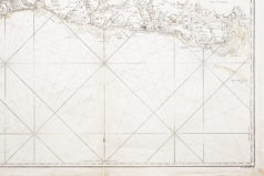 Carte marine ancienne de Normandie