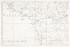 Carte marine ancienne du pays Nantais