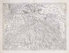 Carte géographique ancienne de la Suisse - Zurich