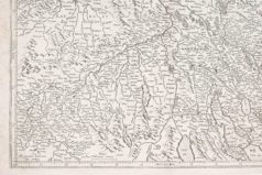 Carte géographique ancienne de la Suisse - Zurich