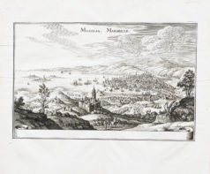 Gravure ancienne de Marseille