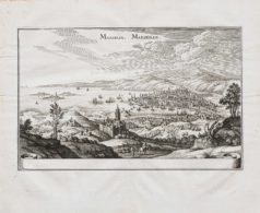 Gravure ancienne de Marseille