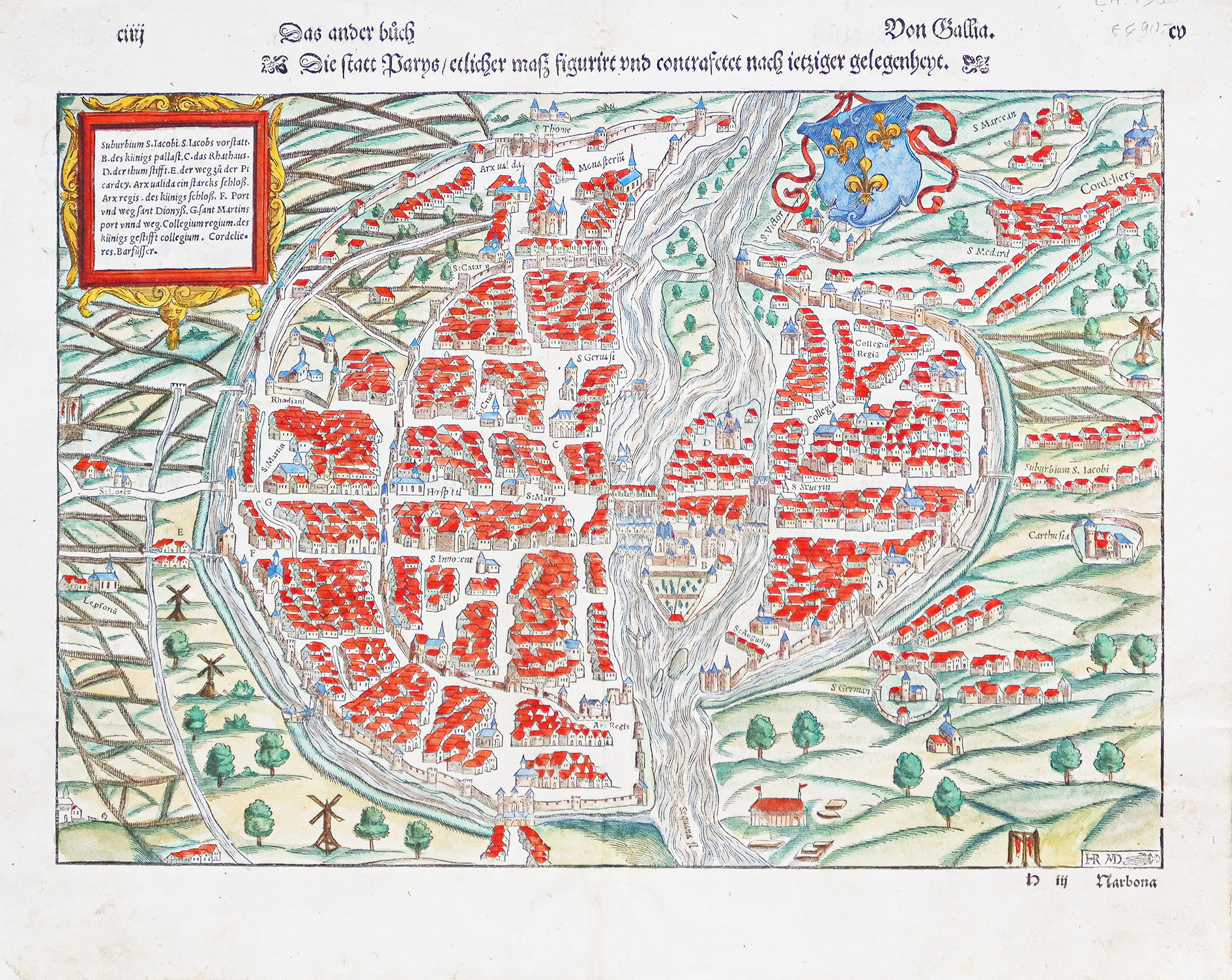 Plan ancien de Paris