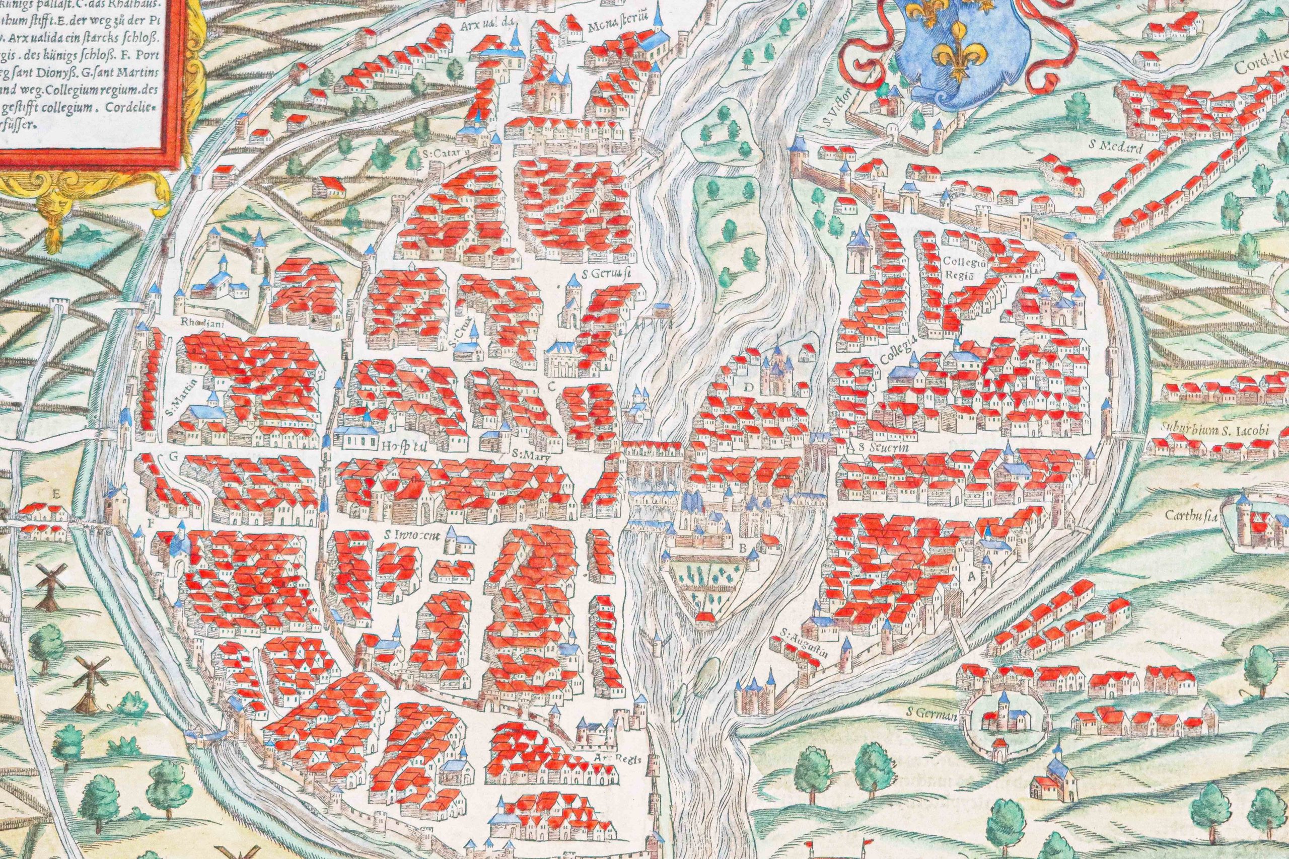 Plan ancien de Paris