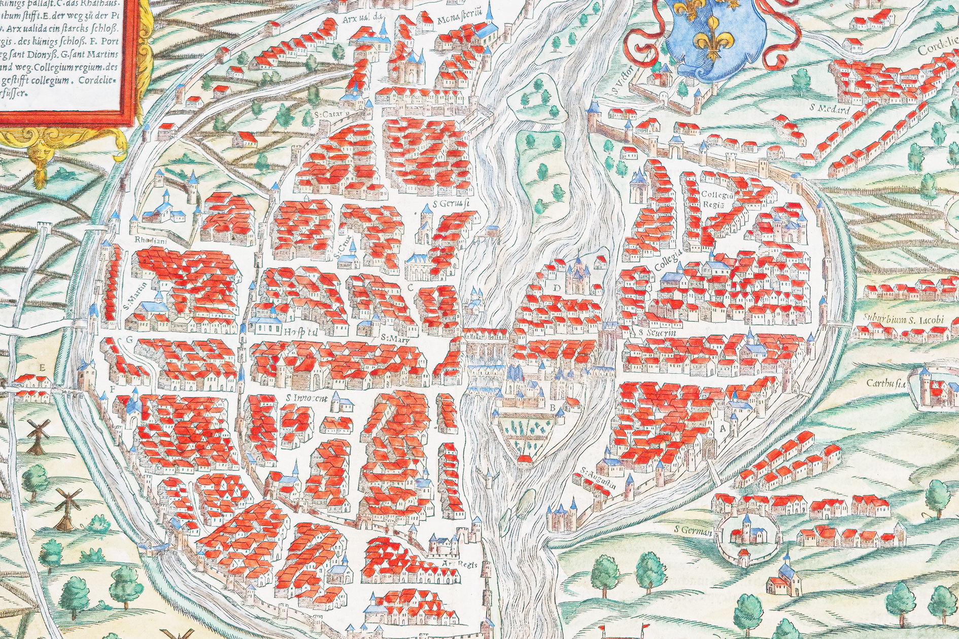 Plan ancien de Paris