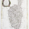 Carte ancienne de la Corse